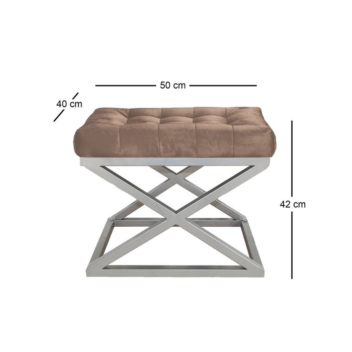 Atelier Del Sofa Capraz - Silver, Brown Atelier Del Sofa Capraz - Silver, Brown
